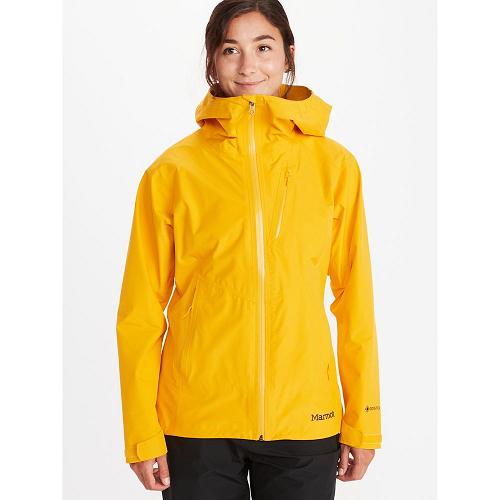 Marmot Knife Edge Jackets - Womens Rain Jacket Orange CA4207689 Canada